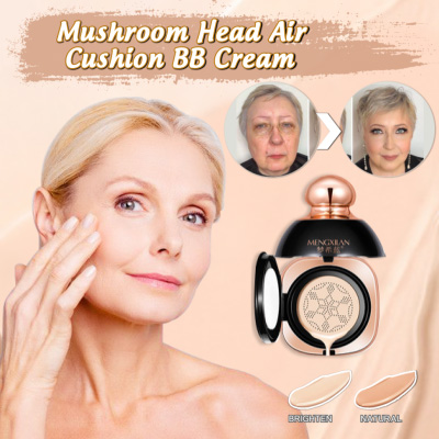 New Mushroom Head Air Cushion BB Cream - Buy 1 Get 1 Free(2 Pcs)