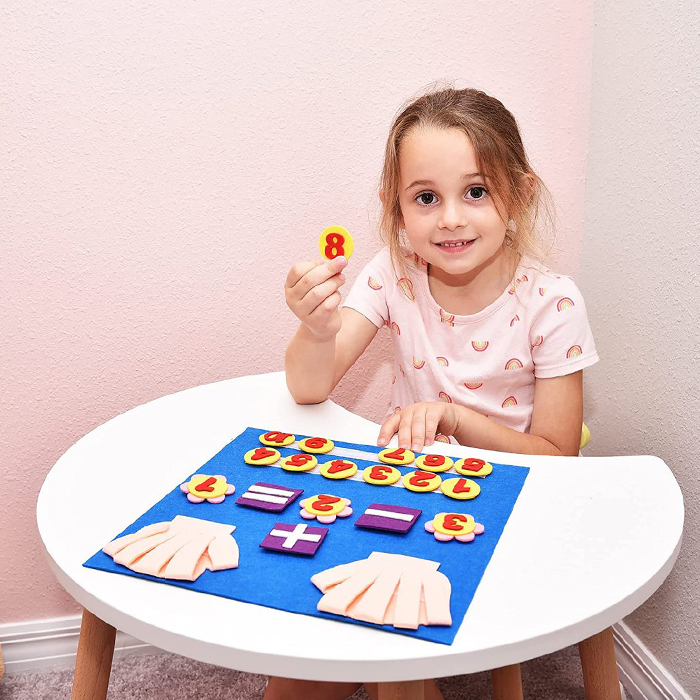 Felt Board Finger Numbers Counting Toy-Buy 2 Save $5!