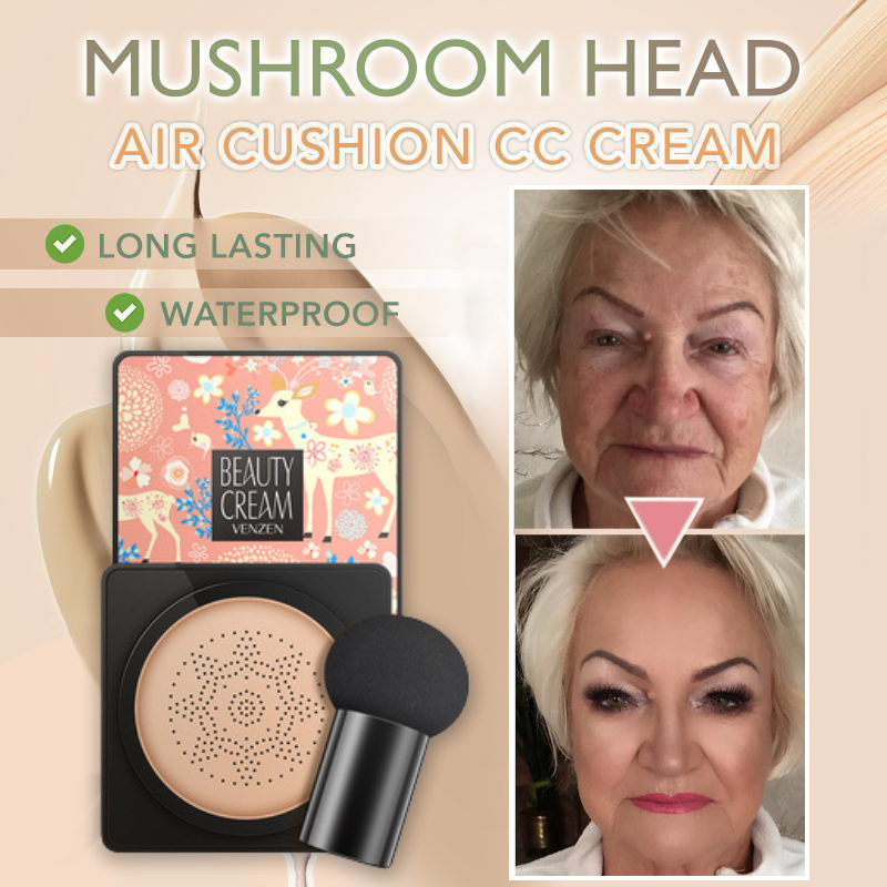 The Popular Mushroom Head Air Cushion CC Cream - Buy 1 Get 1 Free(2 Pcs)