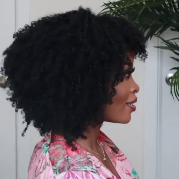 Special 50% Sales | 2021 NO WORK NEEDED NATURAL HAIR WIG Curly Wig