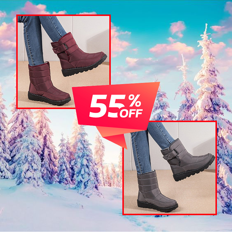 🔥Women's Fashion Winter Warm Snow Boots High-tube Waterproof Non-slip Boots🔥