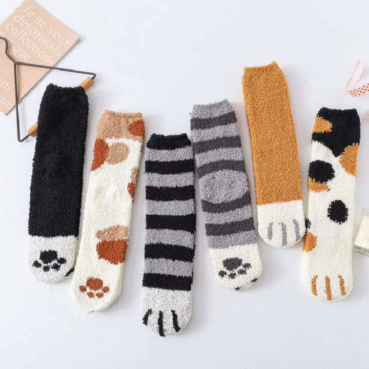 Cat Paw Socks
