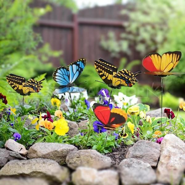 💖Arbor Day Hot Sale-50%Off🔥Butterfly Garden Stakes（50PCS ）