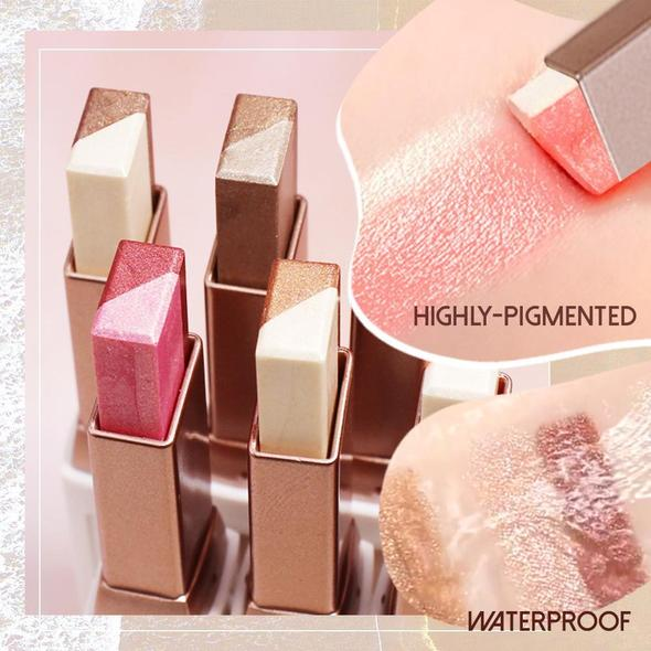 (🔥HOT SALE NOW-Buy 2 Get 1 Free) PERFECT DUAL-COLOR EYESHADOW STICK