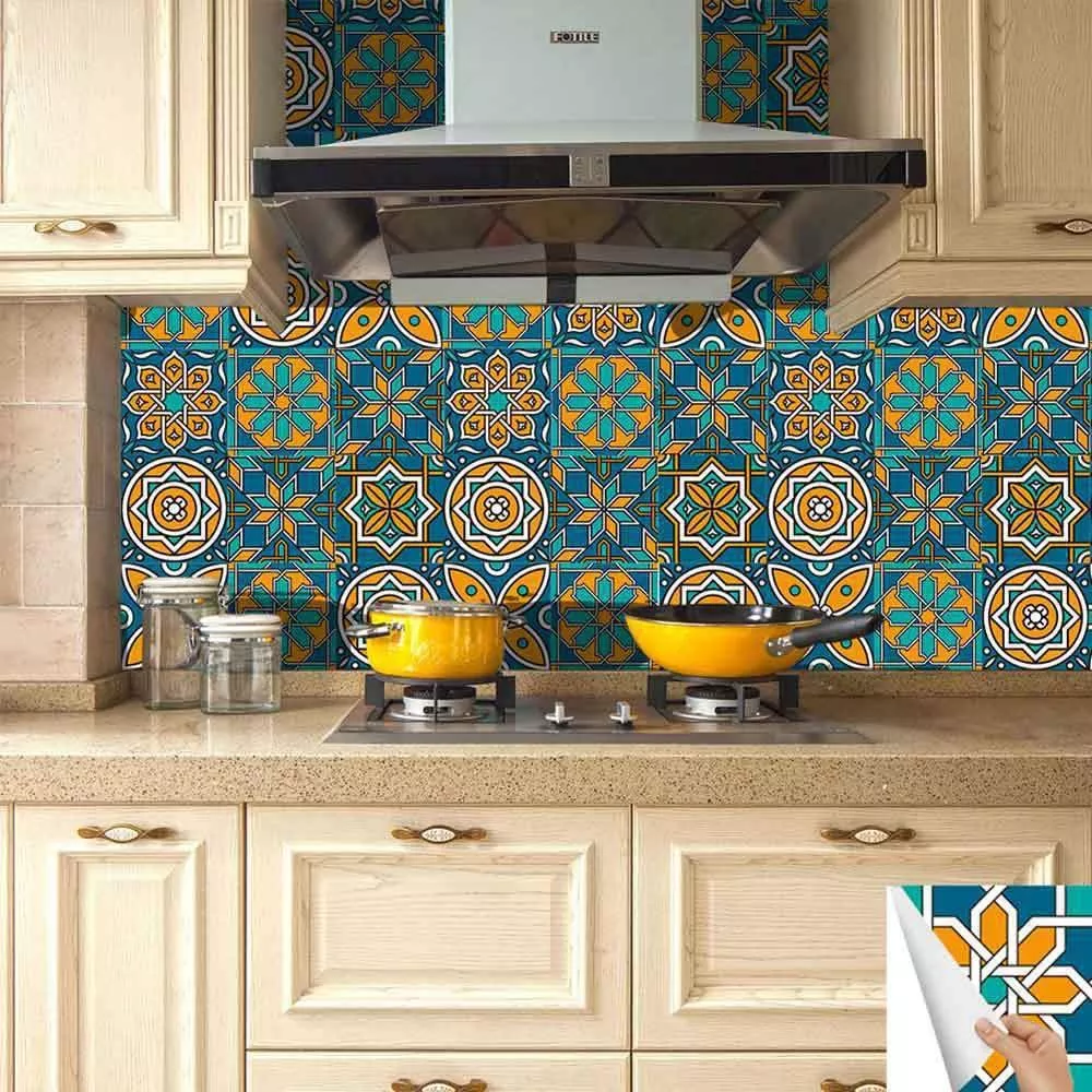 💖Mother's Day Hot Salef🔥3D Visual Art Geometric Tile Decals (10Pcs/Set)