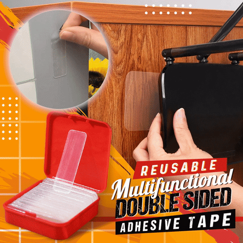 Reusable Multifunctional Double Sided Adhesive Tape（60 PCS）