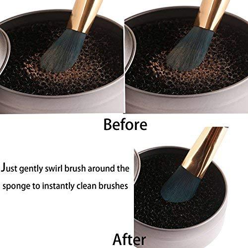 Color Makeup brush cleaner Sponge