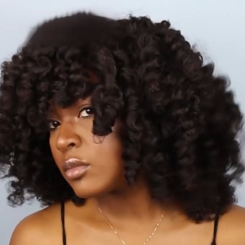 Christmas Special 50% Sales | 2021 So gorgeous Natural Afro Curly Wig