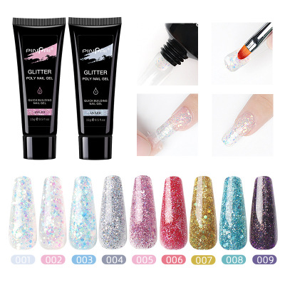 9 Colors Home Glitter Gel Nail - Valentine's Day Special Sale