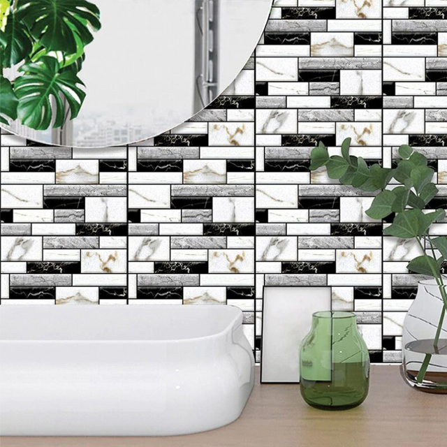 BUY 2 GET 1 FREE!!-3D Peel and Stick Wall Tiles