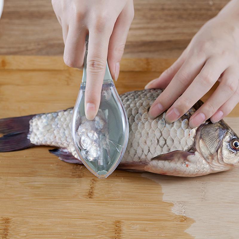 Fish Skin Scraping Scale Peeler