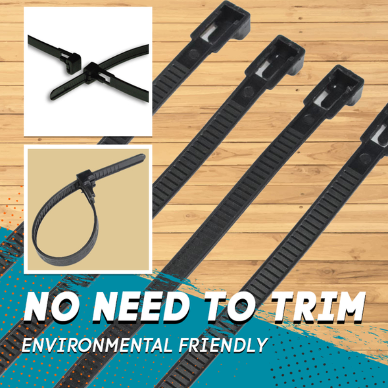💖Arbor Day Hot Sale-50%Off🔥Reusable Nylon Cable Ties