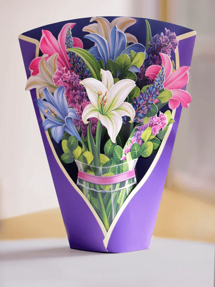 🎁Mother's Day Gift💐Pop Up Flower Bouquet Greeting Card(Buy 3 Free Shipping)