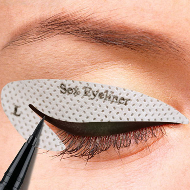 Eyeshadow Eyeliner Template Shaping Sticker