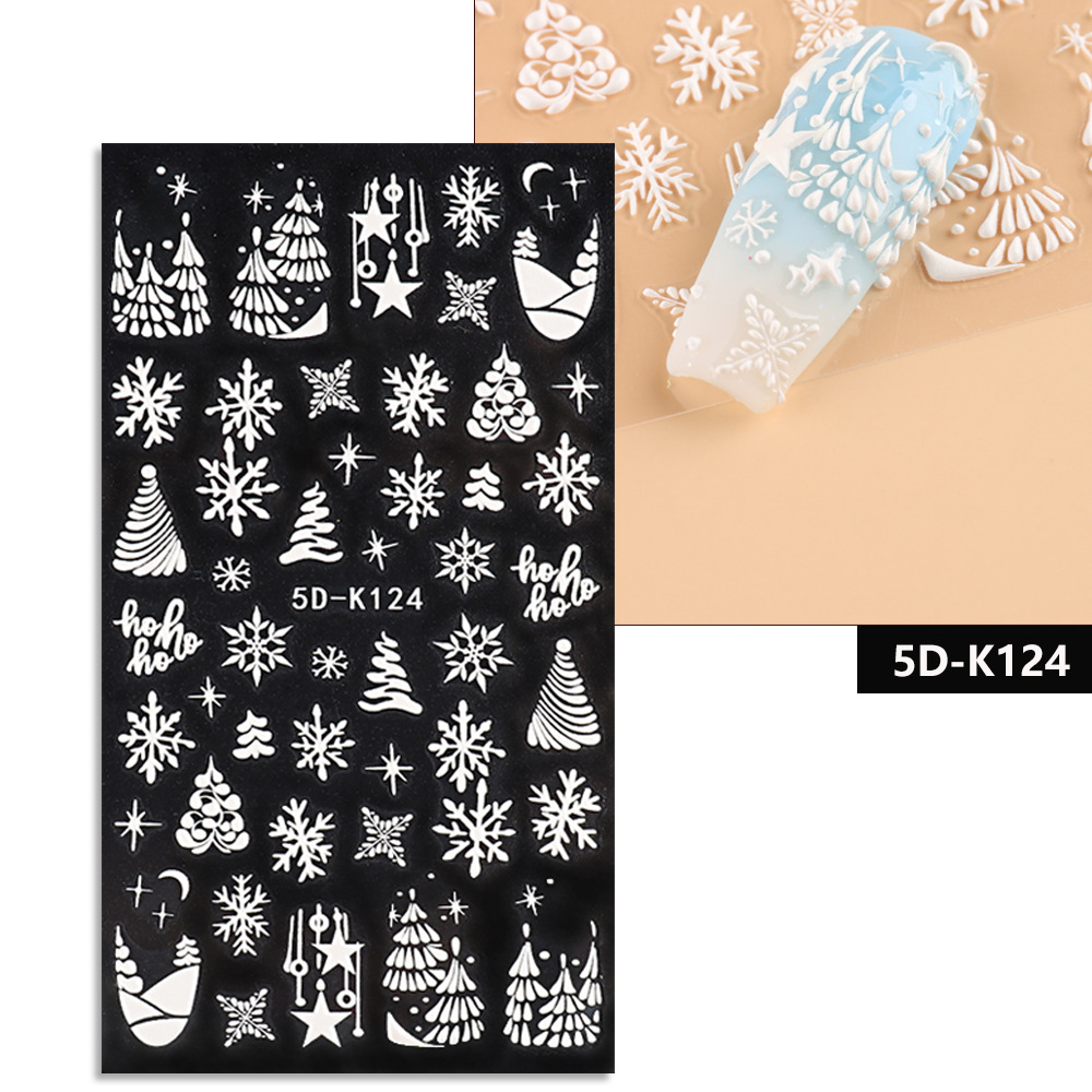 💖Buy 3 Get 1 Free🔥Christmas 5D Nail Art Stickers