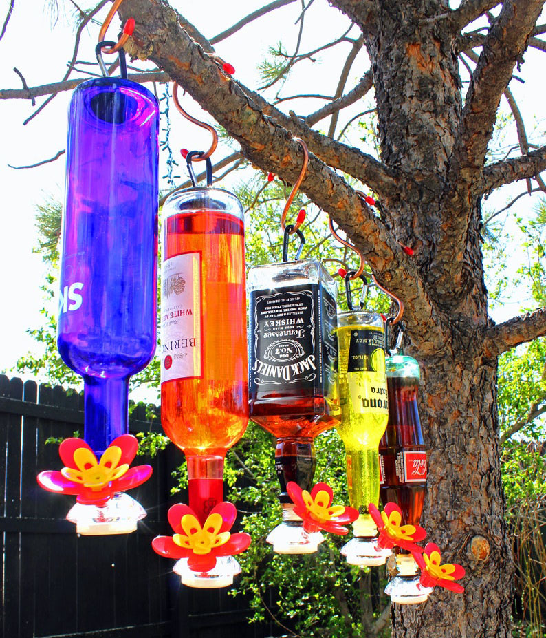 🎉 LAST DAY-50% OFF🎉Recycled Bottles Hummingbird Feeder Kit's,BUY 2 OR MORE GIVE FREE METAL HOOK