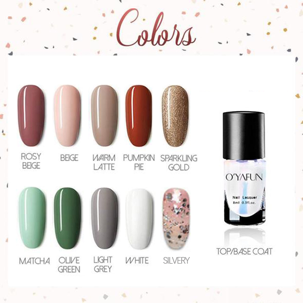 【Buy More Save More】Peelable Nail Polish Value Pack