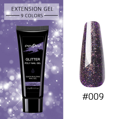9 Colors Home Glitter Gel Nail - Valentine's Day Special Sale