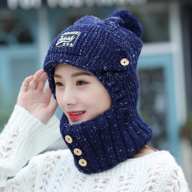 (🎄CHRISTMAS SALE NOW-49% OFF) 3 in 1 Mask Scarf Knitted Hat