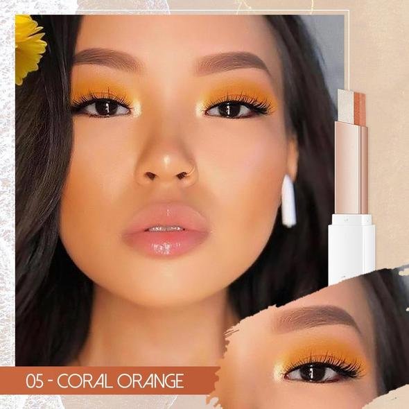 (🔥HOT SALE NOW-Buy 2 Get 1 Free) PERFECT DUAL-COLOR EYESHADOW STICK