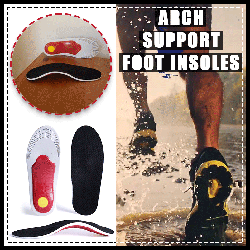 (🎄Christmas Sale🎄- 50% OFF) Arch Support Foot Insoles - Buy 2 get extra 10% OFF